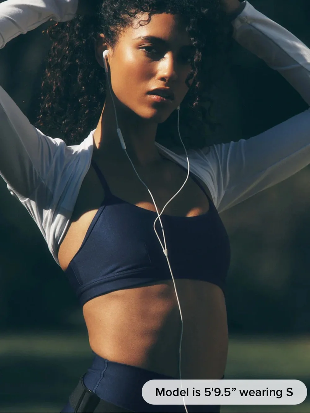 ALO Yoga Navy bra